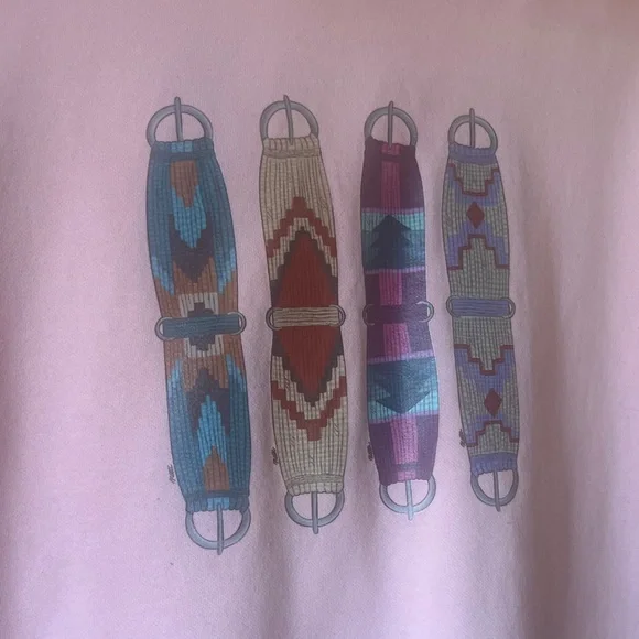 Pink cropped Hoodie from Walking LT- stay in your Layne - Picture 2 of 5